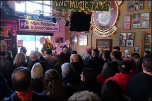 The Audiophiles perform at The Village Idiot in Maumee as part of the 11th annual Acoustics for Autism event March 4, 2018.