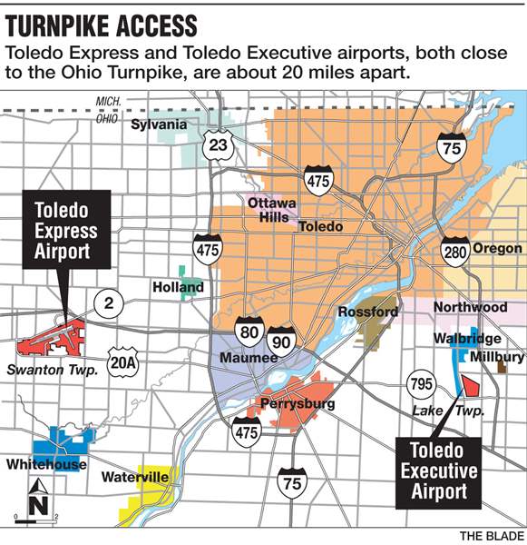 Toledo leaders look to Detroit 'Aerotropolis' as airport development