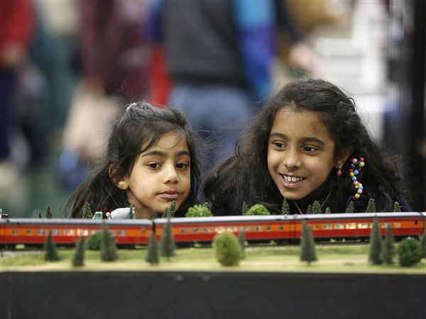 Engineering success: Annual train and toy show draws fans of all ages