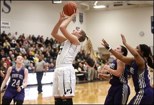 Perrysburg's Ashlynn Brown averaged 17 points, 8.3 rebounds and 1.9 per game this season on the way to Division I top honors in the district.