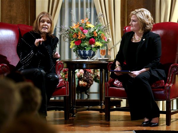 Steinem stars at fund-raiser for Fedor's state senate campaign
