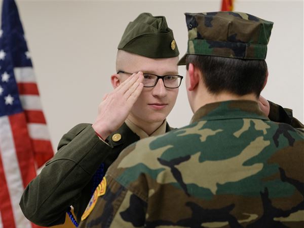 Temperance teen earns Young Marine of the Year