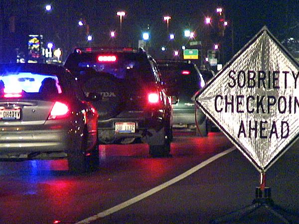 Sobriety checkpoints set Friday, Saturday