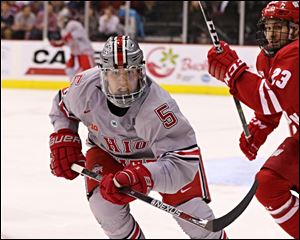 Northview graduate Gordi Myer and his Ohio State teammates will open NCAA Tournament play against Princeton.
