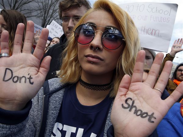 Protestors march nationwide for stricter gun control