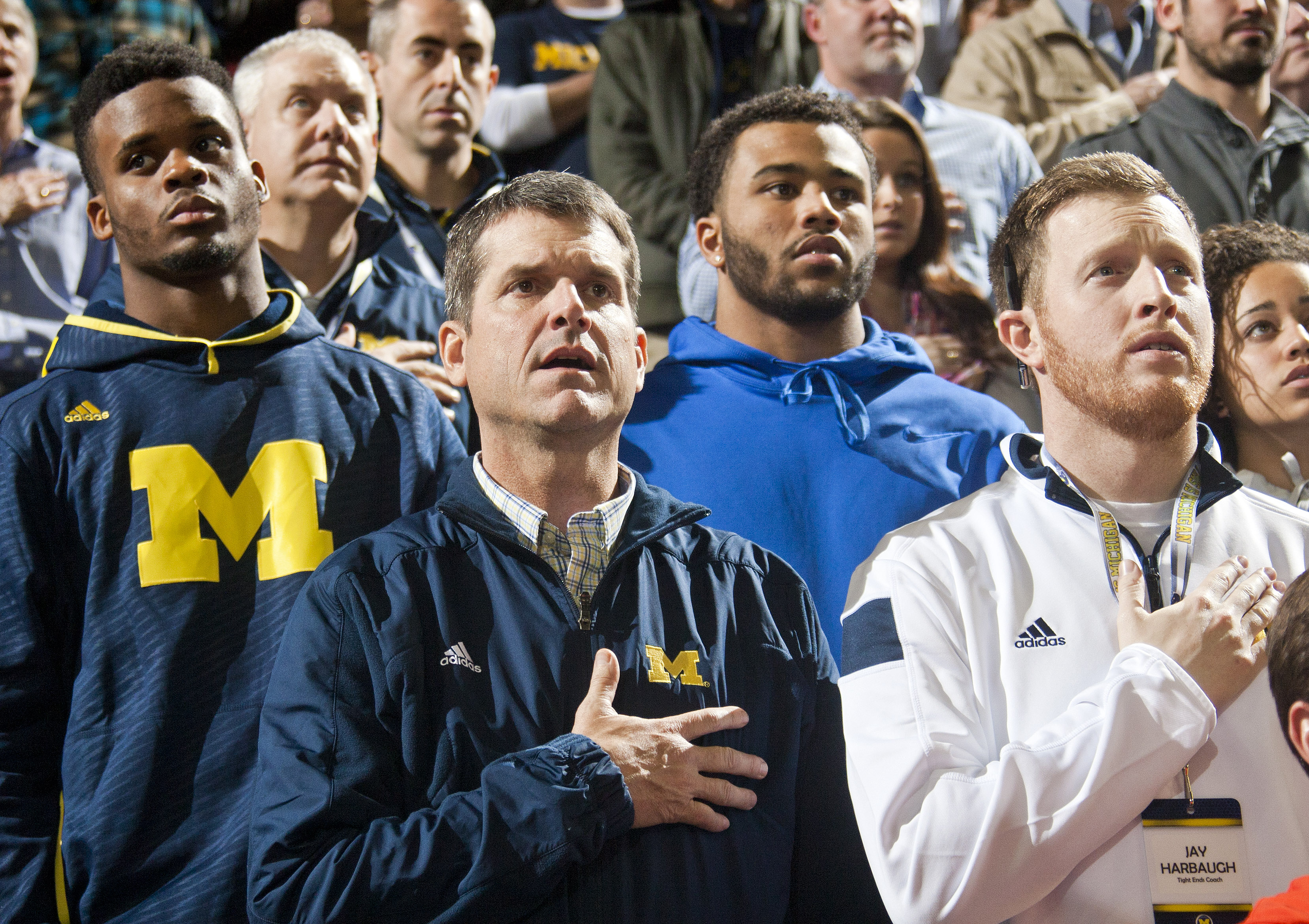In Ann Arbor, football team finds inspiration from basketball success