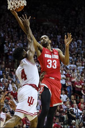 Ohio State forward Keita Bates-Diop is a possible first-round pick in the NBA draft.