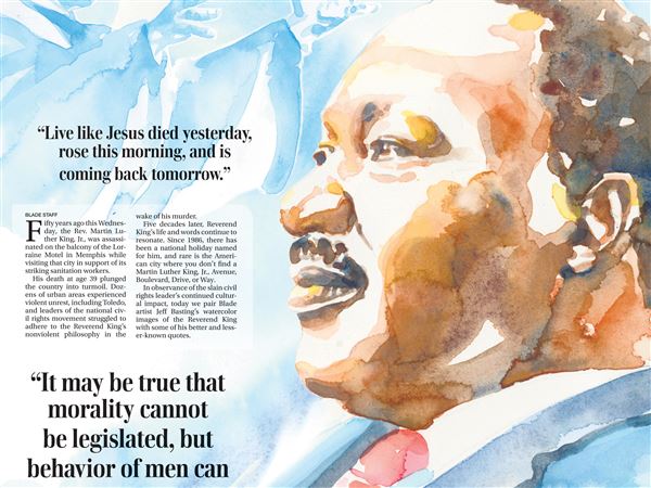 Living the dream: Words of Rev. Martin Luther King, Jr.