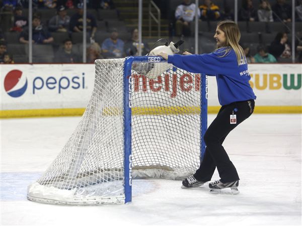 Alex Howard flourishes as only female member of Huntington Center ice crew