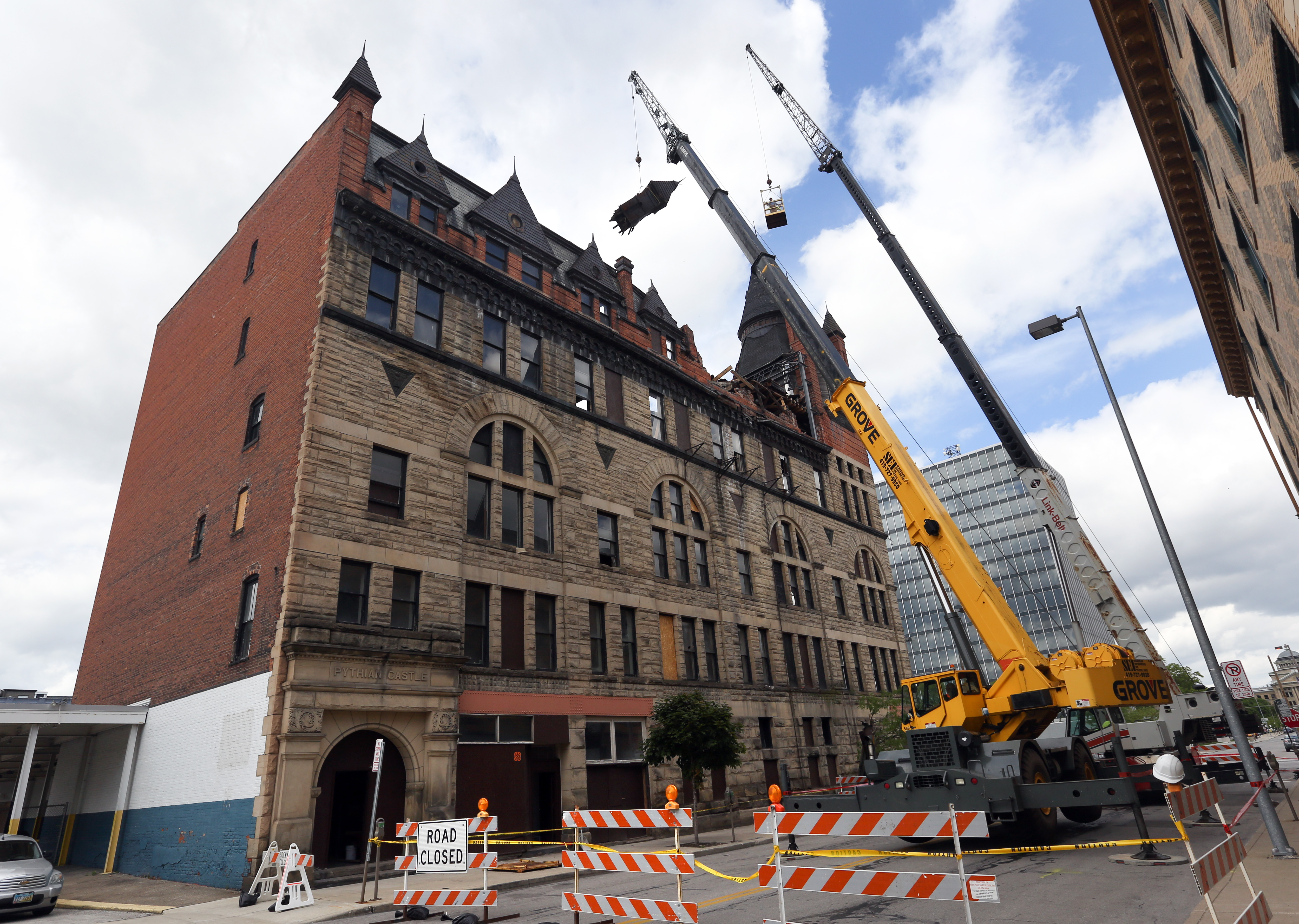Pythian Castle renovations set to resume The Blade