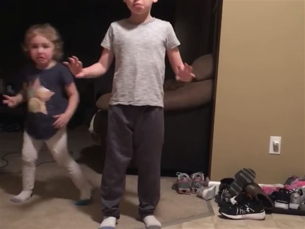 Quite the gag: Local mother pranks children with fake tongue