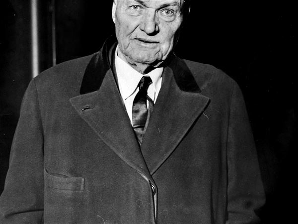 Clarence Darrow visits Toledo