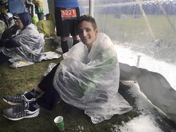 Local runners cross finish line at Boston Marathon