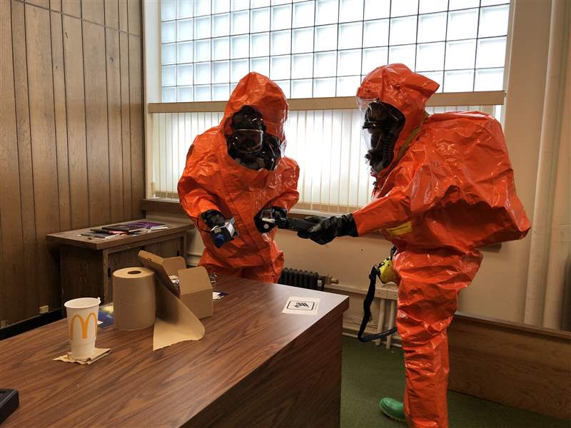 TFD, civil support team train for hazmat incident The Blade