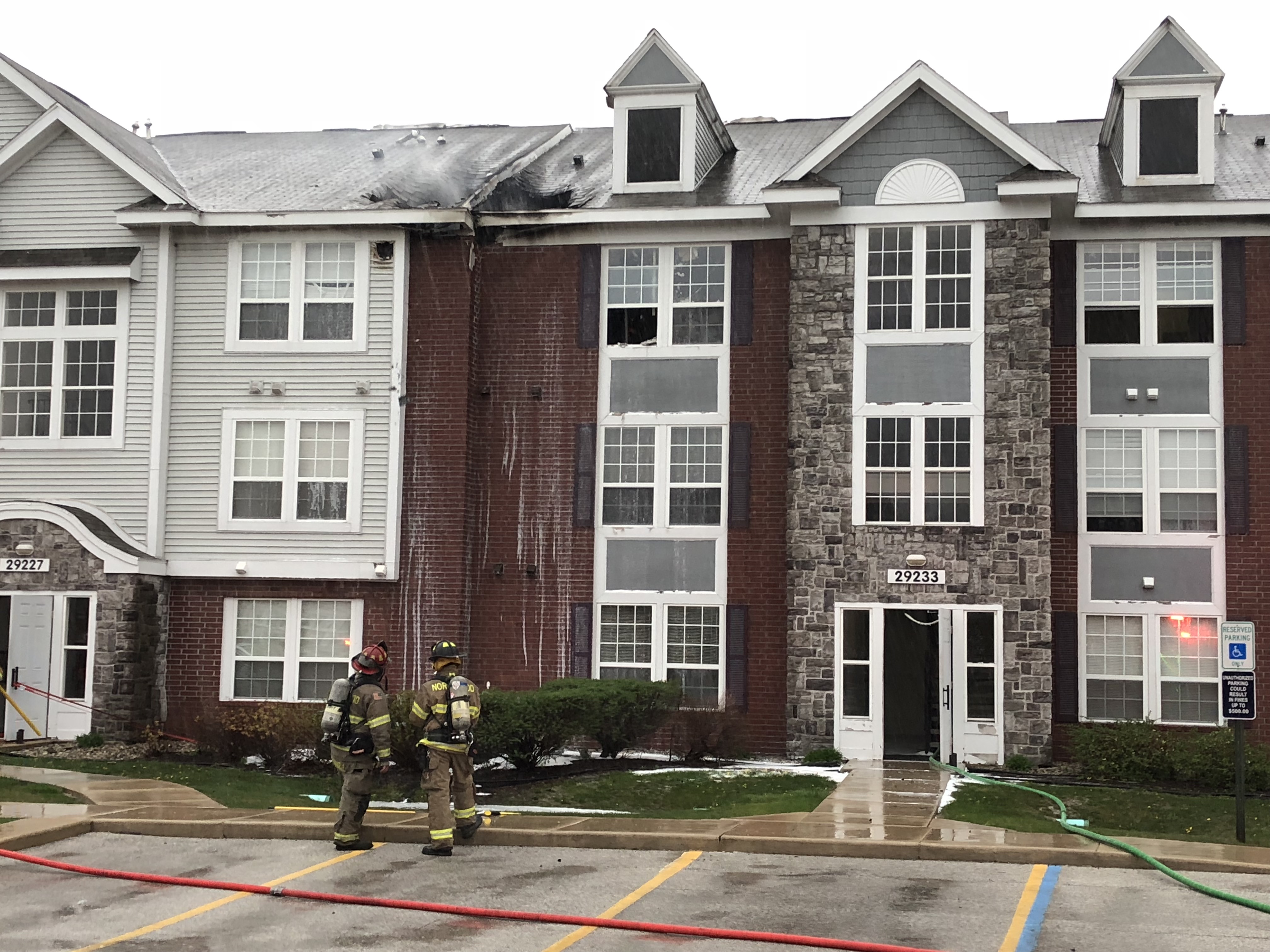 Fire breaks out at Tracy Creek Apartment Homes in Perrysburg Township