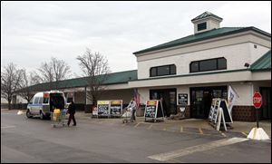 Customers leave the Andersons General Store in Maumee in January of 2017. The Andersons retail locations closed last year, and the company now plans to open a warehouse at the site. 