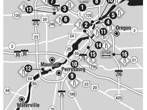 What to expect on your commute: The Blade's Road Warrior, 5/13