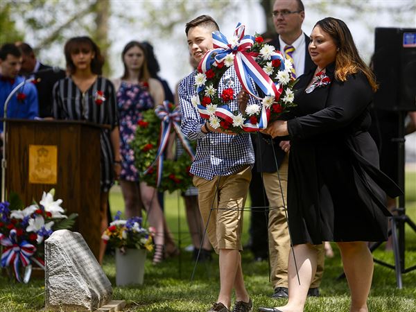Waite High School service honors sacrifices of military families