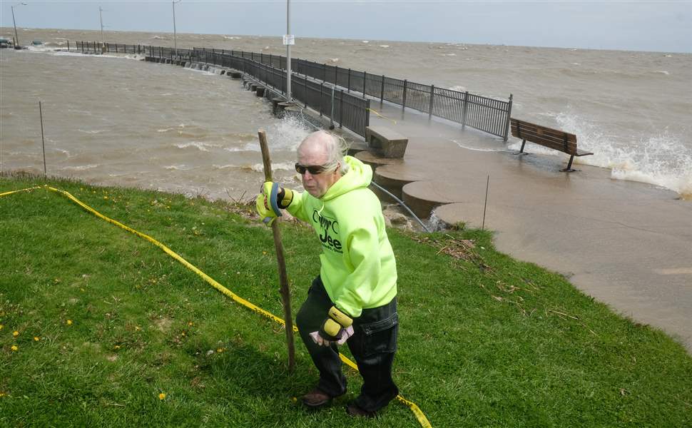 Lakeshore flood warning in effect through early morning hours The Blade