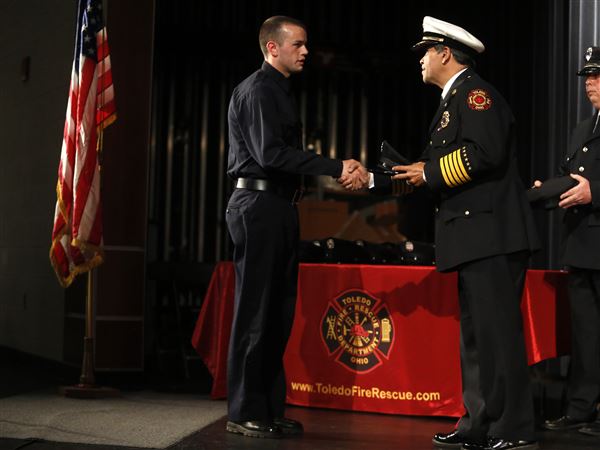 PHOTO GALLERY: Toledo Fire Department holds graduation for fire class 292