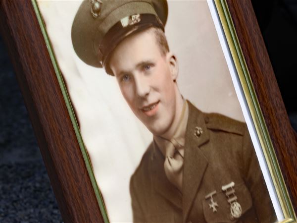 Former Marine awarded Rossford High diploma after death