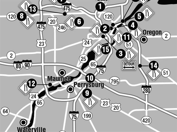 What to expect on your commute: The Blade's Road Warrior, 5/28