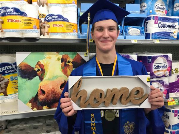 Whitmer student stages creative graduation walkthrough