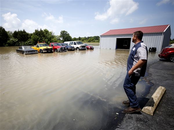 Oak Harbor, Port Clinton residents battle flooding after heavy rains