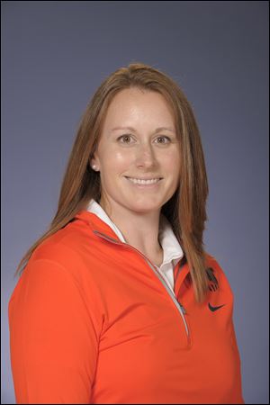 Jenny Coluccio, University of Toledo women's golf coach.