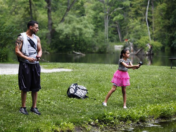Father's Day fishing event brings families together