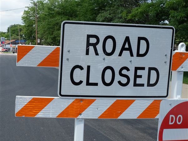 Westbound Dorr St.to reopen Friday night