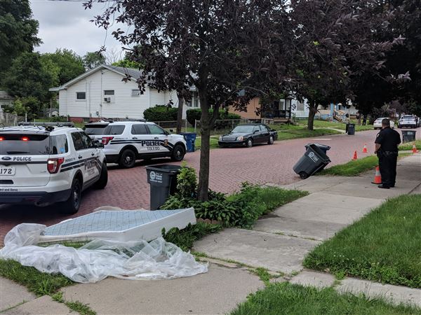 Police respond to reports of person shot in Toledo's central city