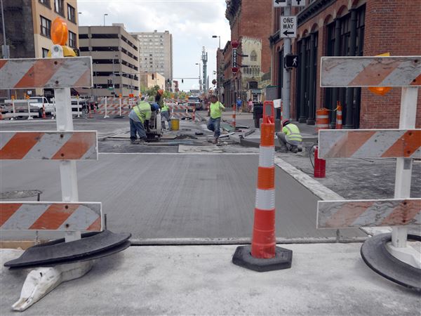 End in sight for some downtown construction projects