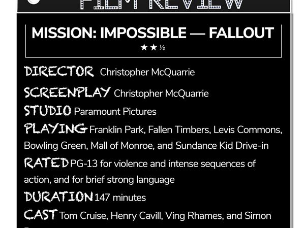 'Mission' preposterous: Silliness clouds an otherwise slick, thrilling 'Fallout'