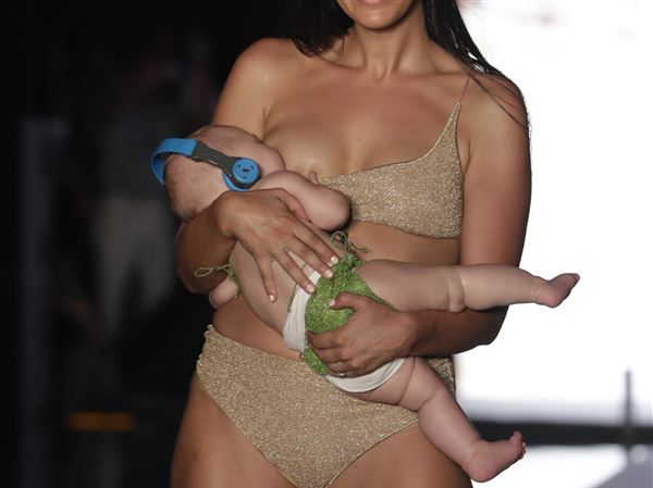 Monroe native Mara Martin creates stir with unique runway appearance