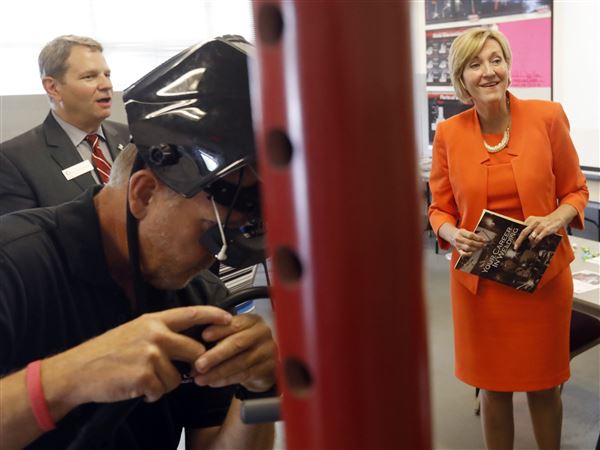 Candidate for lieutenant governor pushes for commission on women's issues