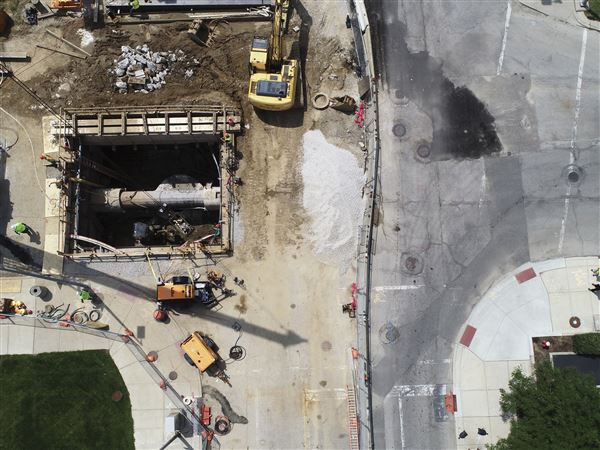 Superior Street sewage tunnel project on schedule for completion