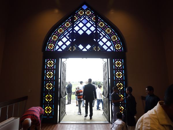 Muslims celebrate Eid al-Adha with prayer, celebration at Islamic Center