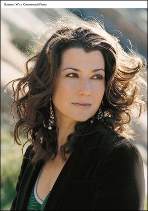 Amy Grant, best-selling Christian music artist, performs at the Niswonger Performing Arts Center in Van Wert, Ohio, on Nov. 9.
