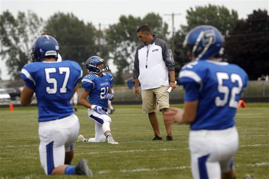 PHOTO GALLERY Stryker's First Varsity Game in 87 Years The Blade
