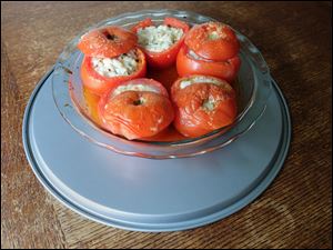 Rice-stuffed Tomatoes.