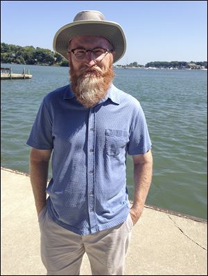University of Toledo algae researcher and UT Lake Erie Center Director Tom Bridgeman.  