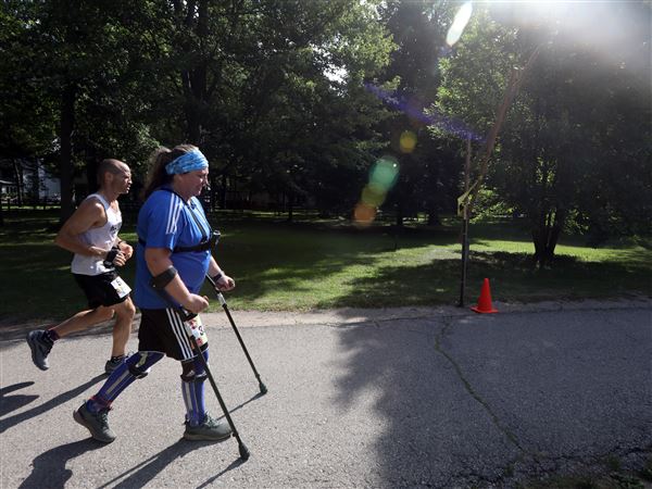 Runners, walkers set off on 24-hour race at Olander Park