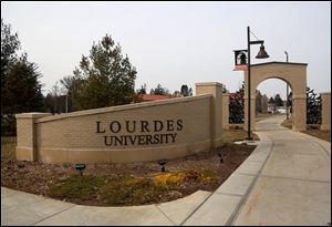 Lourdes University in Sylvania.