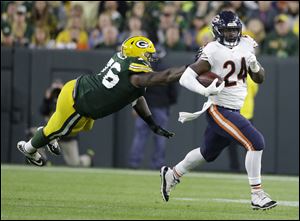 Chicago Bears' Jordan Howard could have a big game this week against Seattle.