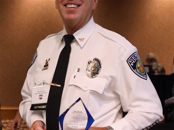 Local officers inducted into hall of fame
