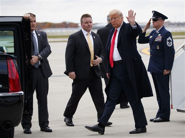 Trump tells voters he's 'on the ticket'