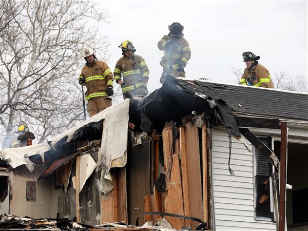 Blaze rips through Springfield Township apartment building