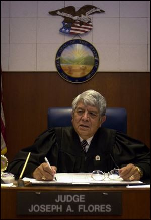 As a boy, Judge Joseph Flores worked on farms to add to the family income.