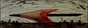 Blasted Pencil (That Still Writes), 1984, by Claes Oldenburg.